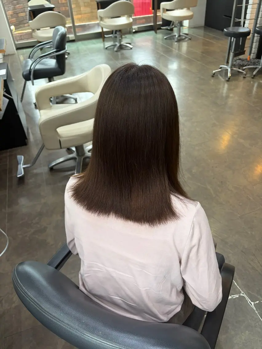 ミディアム カラー 村田 琉稀のヘアスタイル