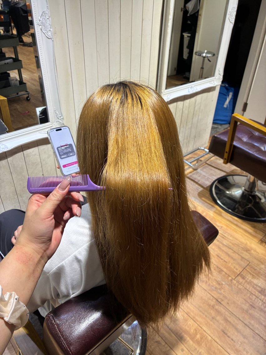 ロング トリートメント🫧 ワカナのヘアスタイル
