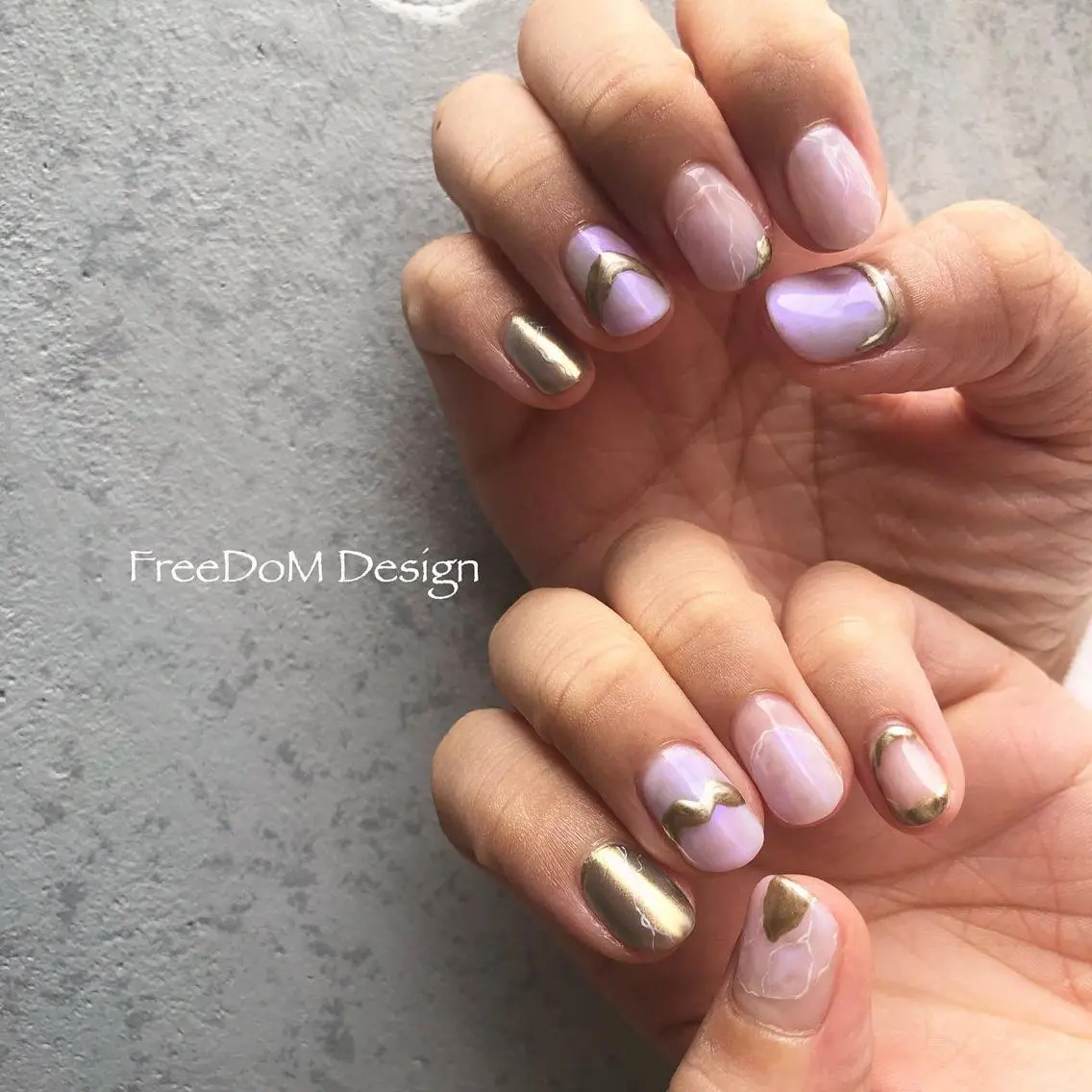 ネイル ハンドネイル W KUMIのネイルデザイン