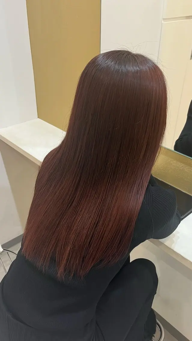ロング ヘアカラー topa/高井 菜緒のヘアスタイル