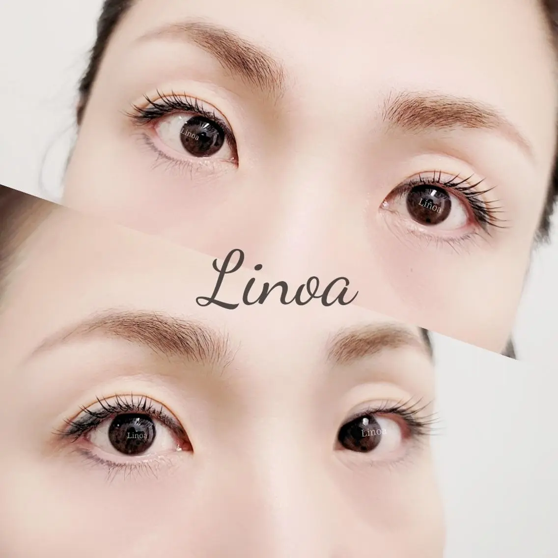マツエク・マツパ 束感まつ毛 フラットラッシュ ナチュラル マツエク 恵比寿Linoa☪ 💆‍♀ISONO のマツエク・マツパデザイン