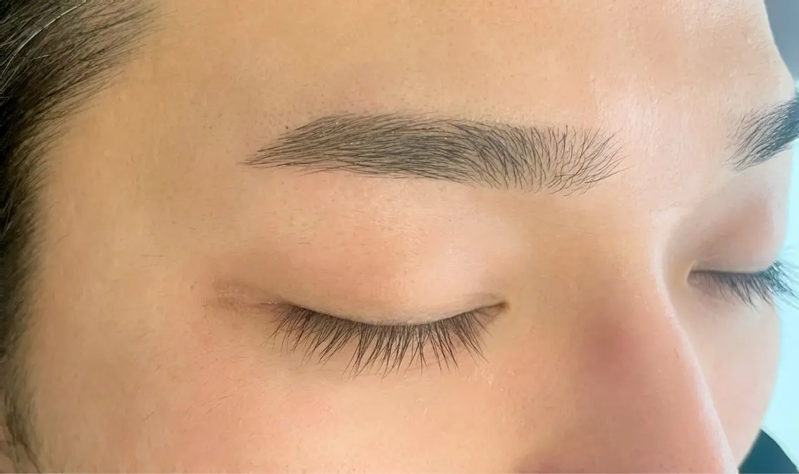 メンズ アイブロウ メンズアイブロウ 眉毛ワックス脱毛 ルクール東三条店 玉井 愛紡のマツエク・マツパデザイン