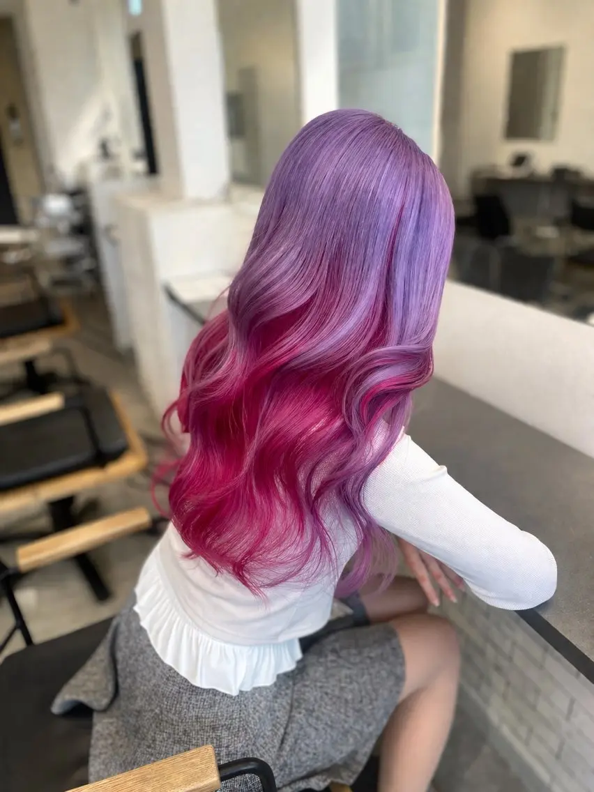 ロング カラー ヘアカラー Kala heir おとはのヘアスタイル