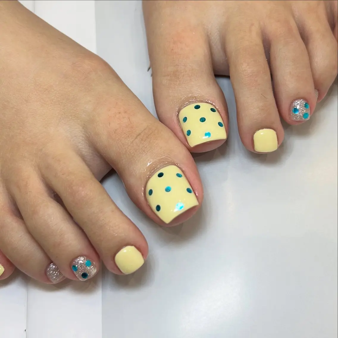 ネイル フットネイル Allure 小山店 結咲(ゆいさ)のネイルデザイン