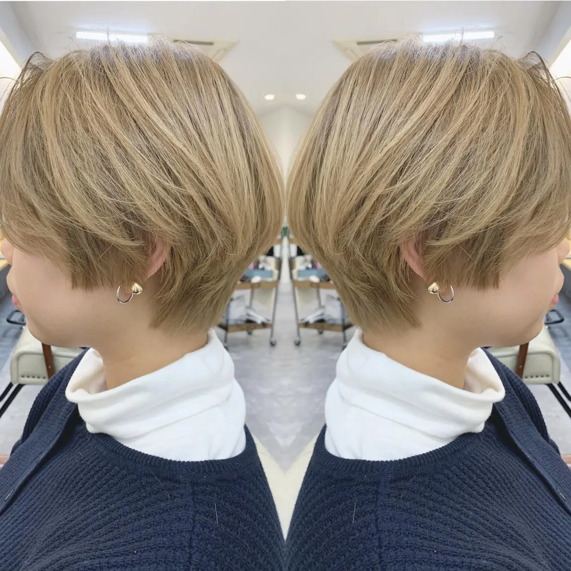 ショート ハンサムショート ショートヘア H (エイチ) 烏丸御池店のヘアスタイル
