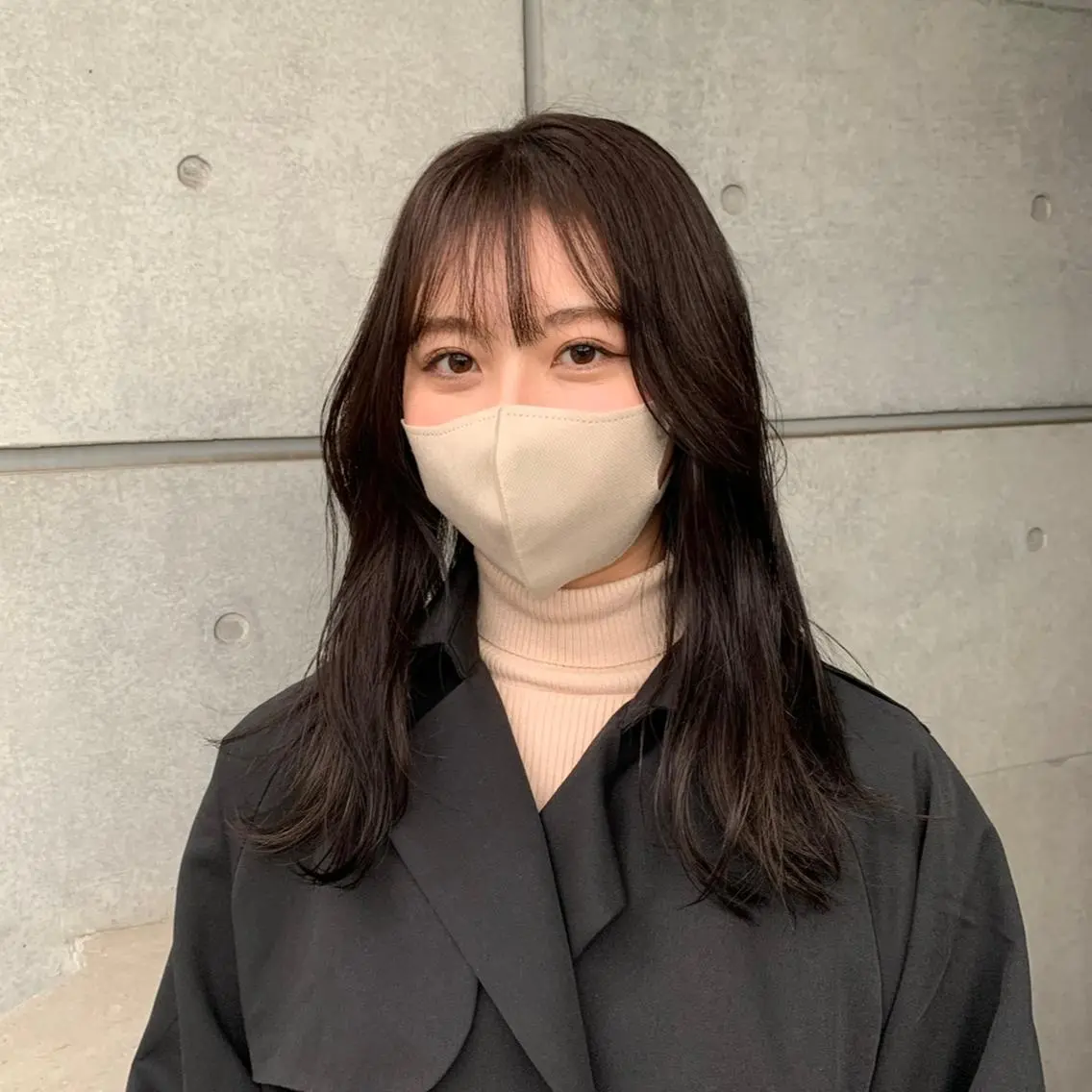 ミディアム カット ヘアカラー オシャレ髪✔️ 店長オオキアキヒロのヘアスタイル