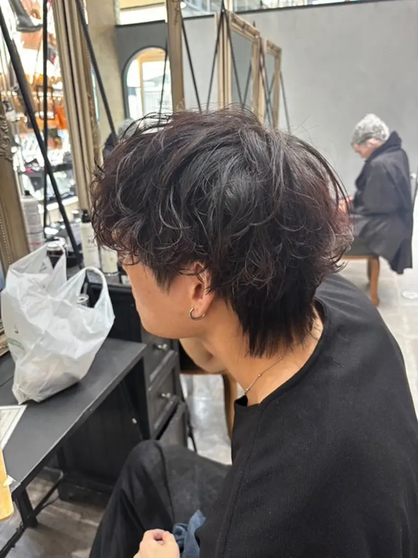 【ミニモ限定✨️】骨格似合わせカット+シャドウパーマの写真