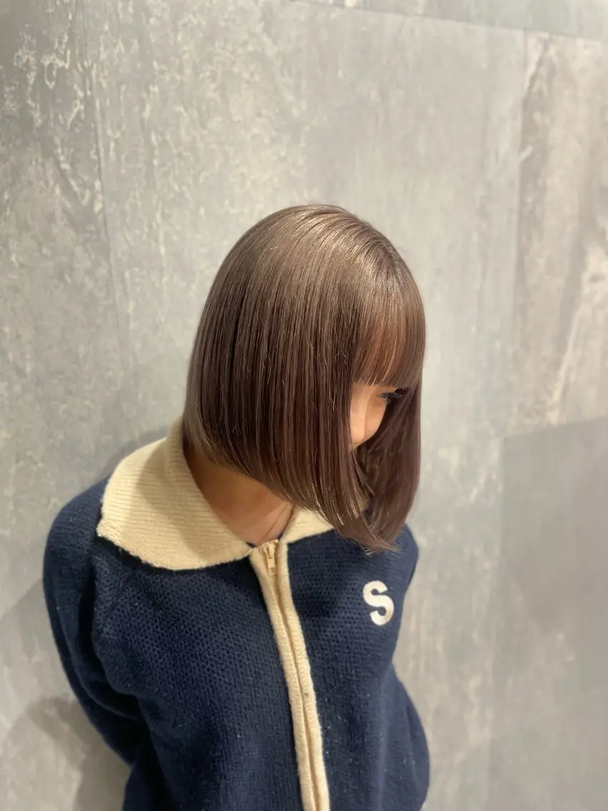 ショート カラー ヘアカラー 中村 暖のヘアスタイル