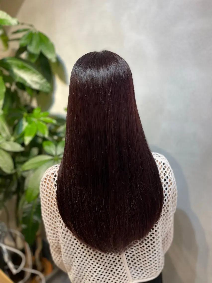 ロング カット ヘアカラー トリートメント 似合わせカット🫧透 明感カラー🫧maiのヘアスタイル