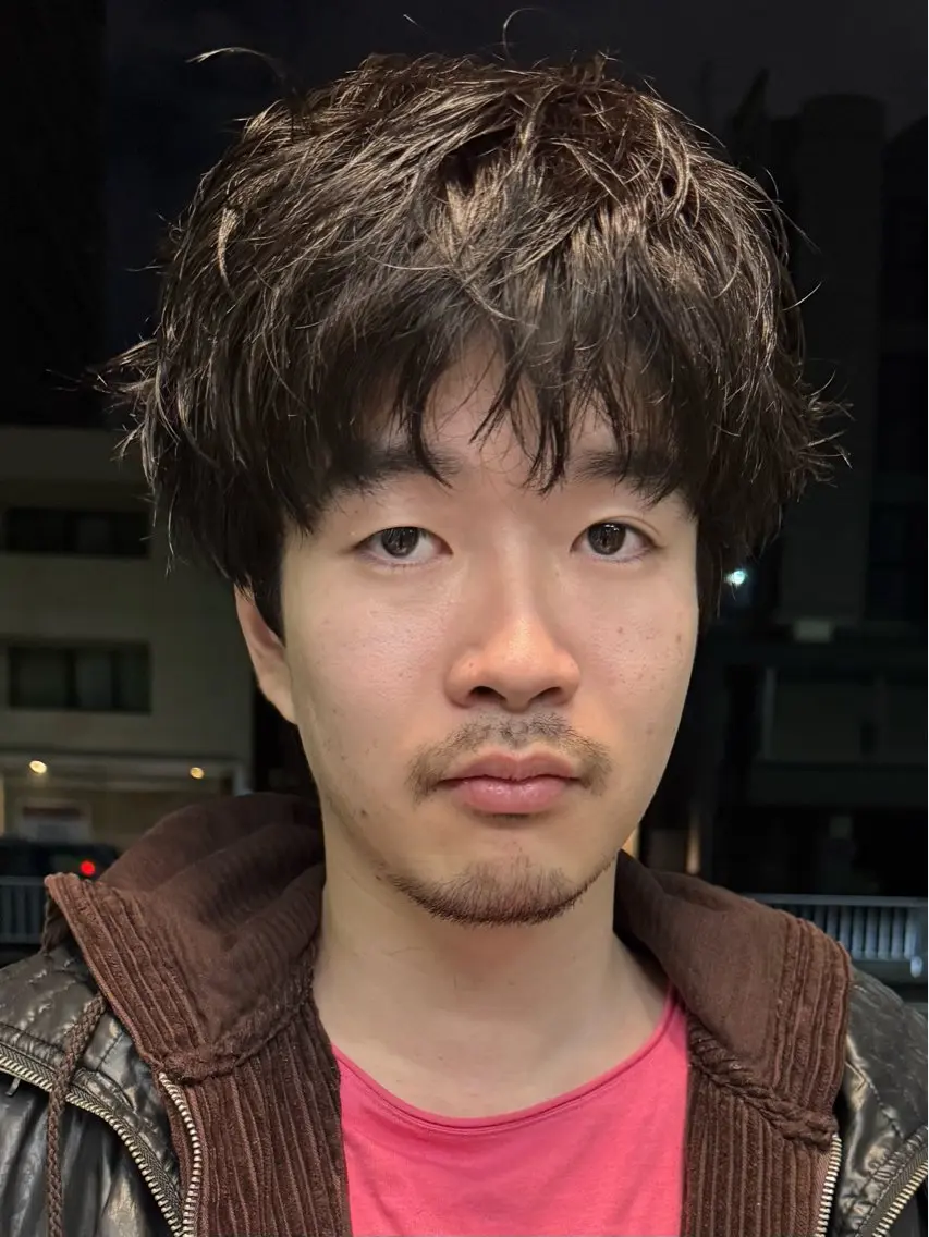 ショート パーマ メンズ カット パーマ メンズパーマ/矢場町 /NODE 下村透依のヘアスタイル