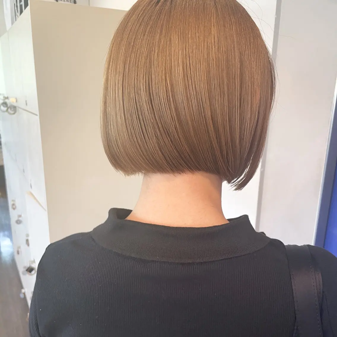 ミディアム カラー ボブ カット ヘアカラー 似合わせヘア🤍 面田法子のヘアスタイル