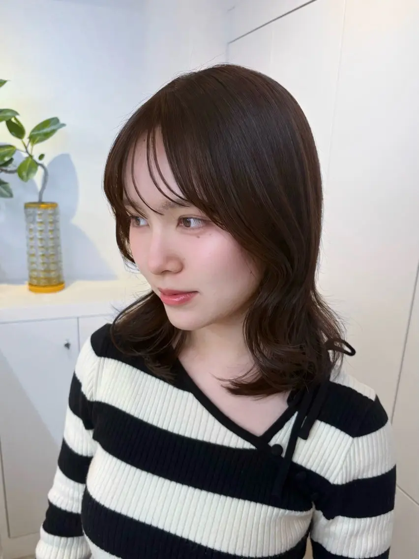 ミディアム ♡表参道/透明感 カラー/AOI🪽♡のヘアスタイル