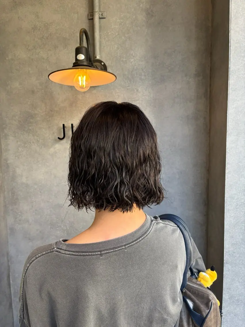 パーマ パーマ ケアブリーチ🥣 縮毛矯正Ryokoのヘアスタイル