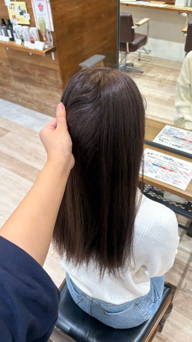 ロング カラー 透明感color ゆうな🎀のヘアスタイル