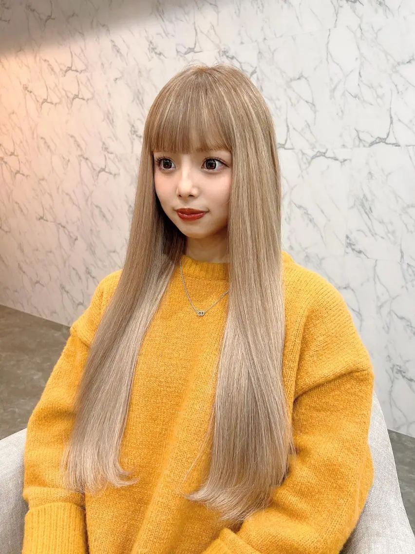 【1日2名限定】✨ケアブリーチ+カラー✨+✨最高級トリートメント✨の写真