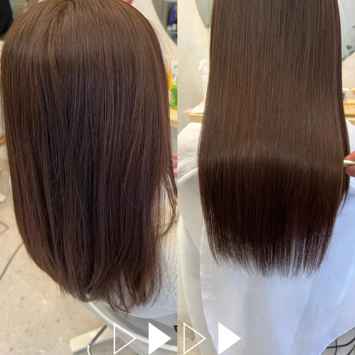 セミロング 美容師っぽくないけど 上手いんだなぁ🐭のヘアスタイル