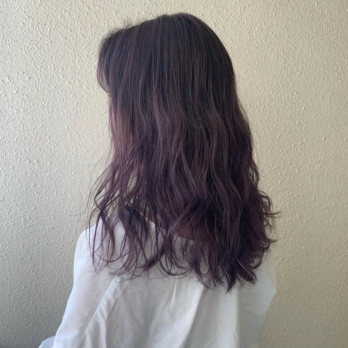 ロング パープルカラー kiyono ⭐︎ダブルカラーのヘアスタイル