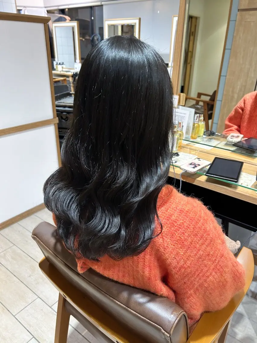 セミロング カラー カット ヘアカラー Ami 🕊✨のヘアスタイル