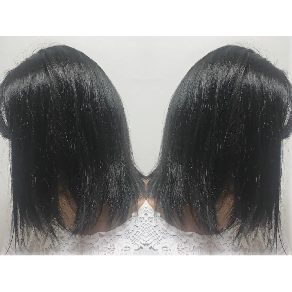 ミディアム カラー ヘアアレンジ ブリーチ ダークグレー 蔵前🫧韓国風レイヤ ーカット🫧KAHOのヘアスタイル