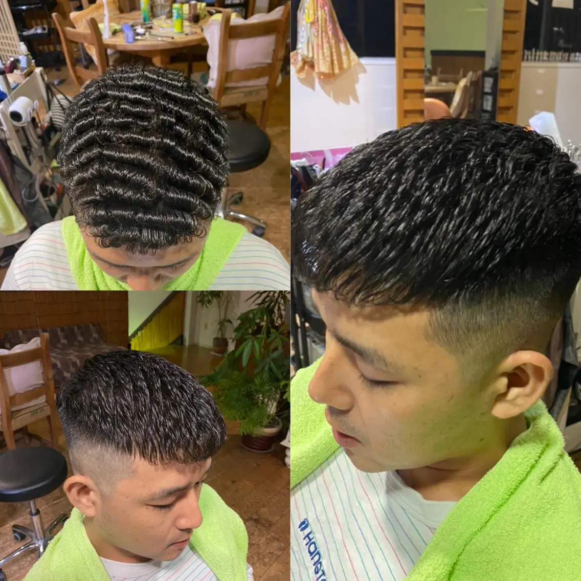 メンズ カット パーマ タカハシ ユウヤのヘアスタイル