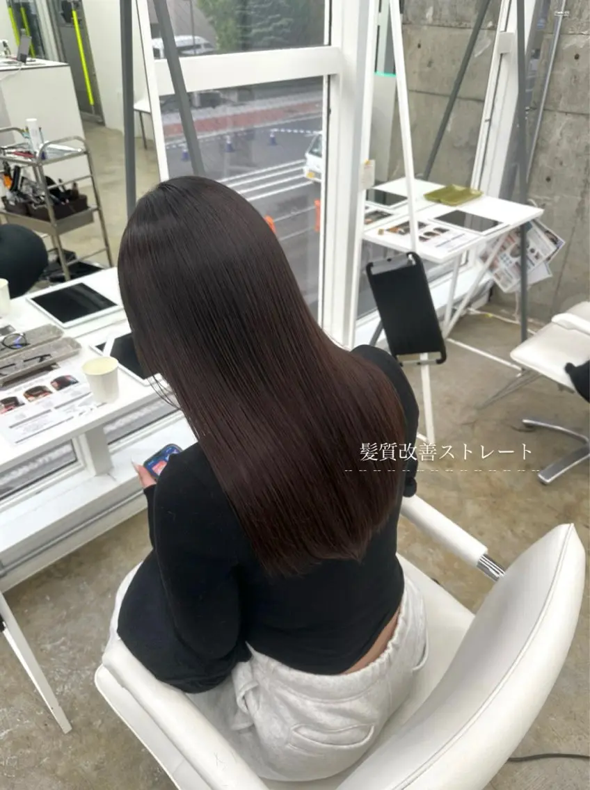 ロング aisa /札幌/艶カラー🎀のヘアスタイル