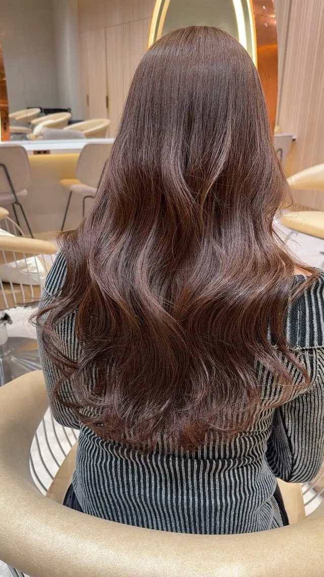 セミロング カラー カット ヘアカラー トリートメント 美髪縮毛矯正✨🫧 レイヤー川村利幸のヘアスタイル