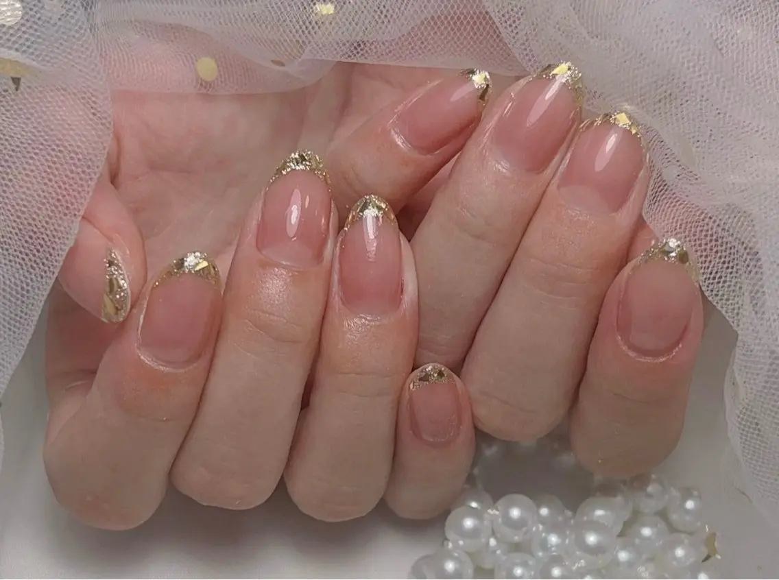 ネイル アートネイル フレンチネイル ジェルネイル グラデーション 韓国ネイル Nail Salon kihi大塚店のネイルデザイン