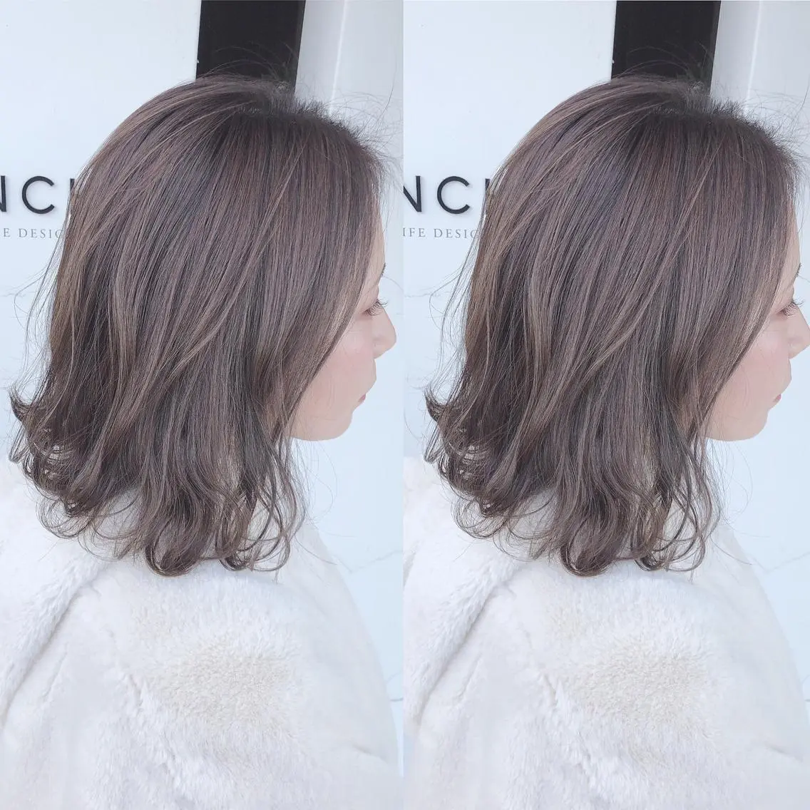 ミディアム カット ヘアカラー トリートメント 具志 正太のヘアスタイル
