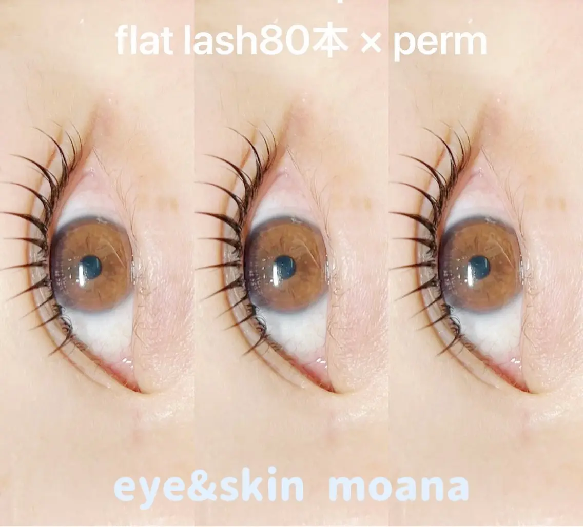 マツエク・マツパ eye &skin moanaのマツエク・マツパデザイン