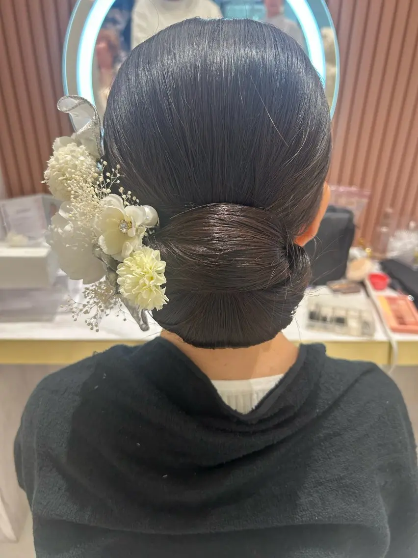 ロング 着付け Delight ヘアメイク着付けのヘアスタイル