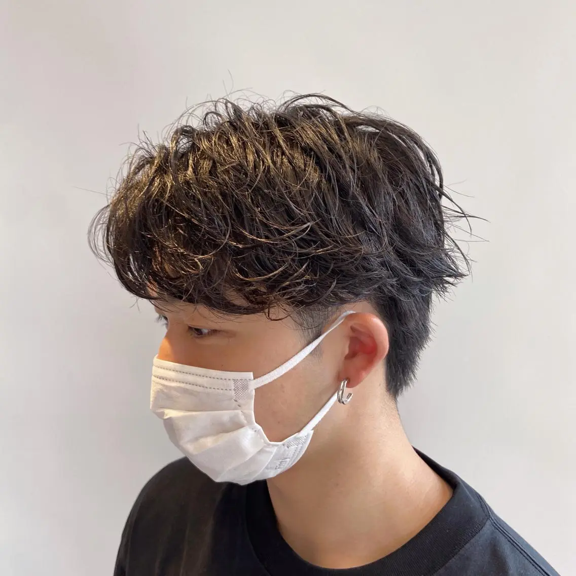 パーマ メンズ メンズ韓国風 メンズパーマ メンズ縮毛矯正 ♠️店長下平隼人のヘアスタイル