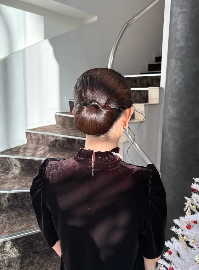 ヘアアレンジ ヘアセット BiBi 藪 菜月のヘアスタイル