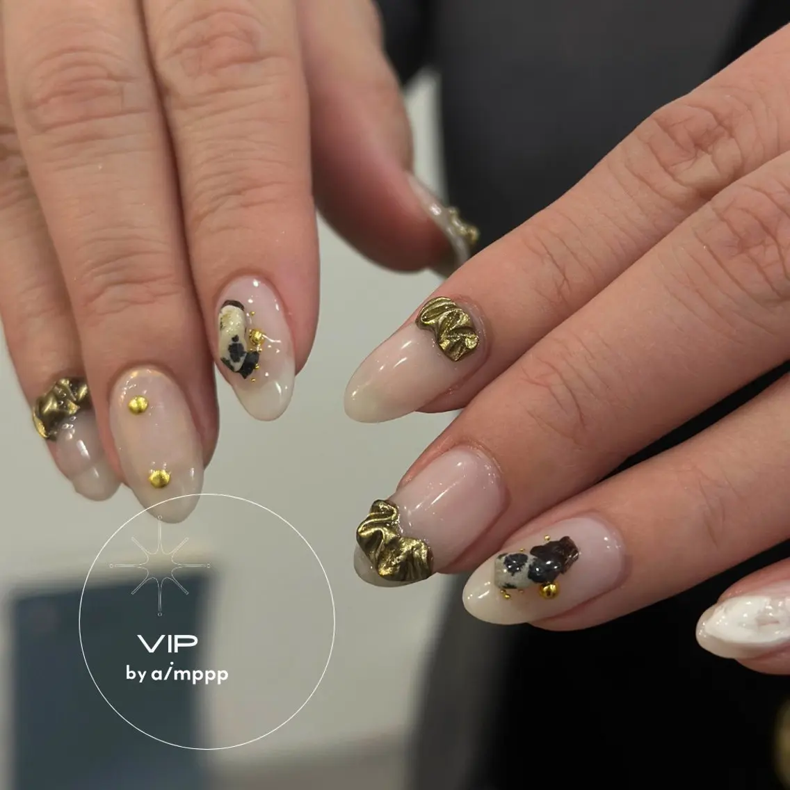 ネイル アートネイル ニュアンスネイル ハンドネイル ニュアンスネイルが 得意 Masakiのネイルデザイン