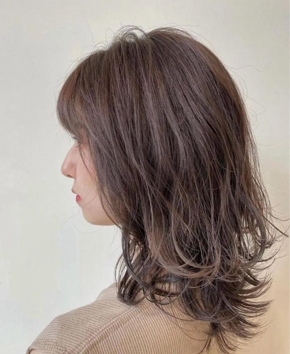 ミディアム カラー カット ヘアカラー トリートメント ◤ Jammin.◢ Mizuho.のヘアスタイル