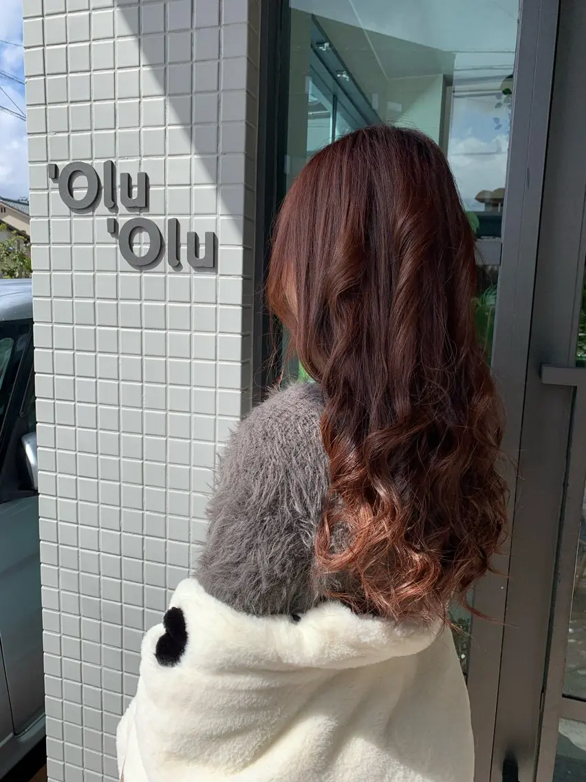 ロング ヘアアレンジ OluOlu (オルオル)布川恭大のヘアスタイル