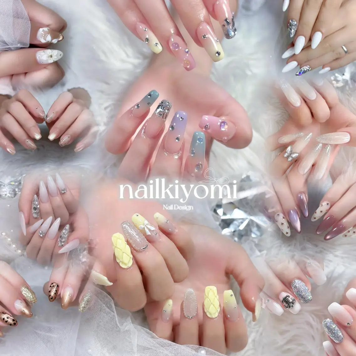 ネイル 🦋Kiyomi. 🦋のネイルデザイン