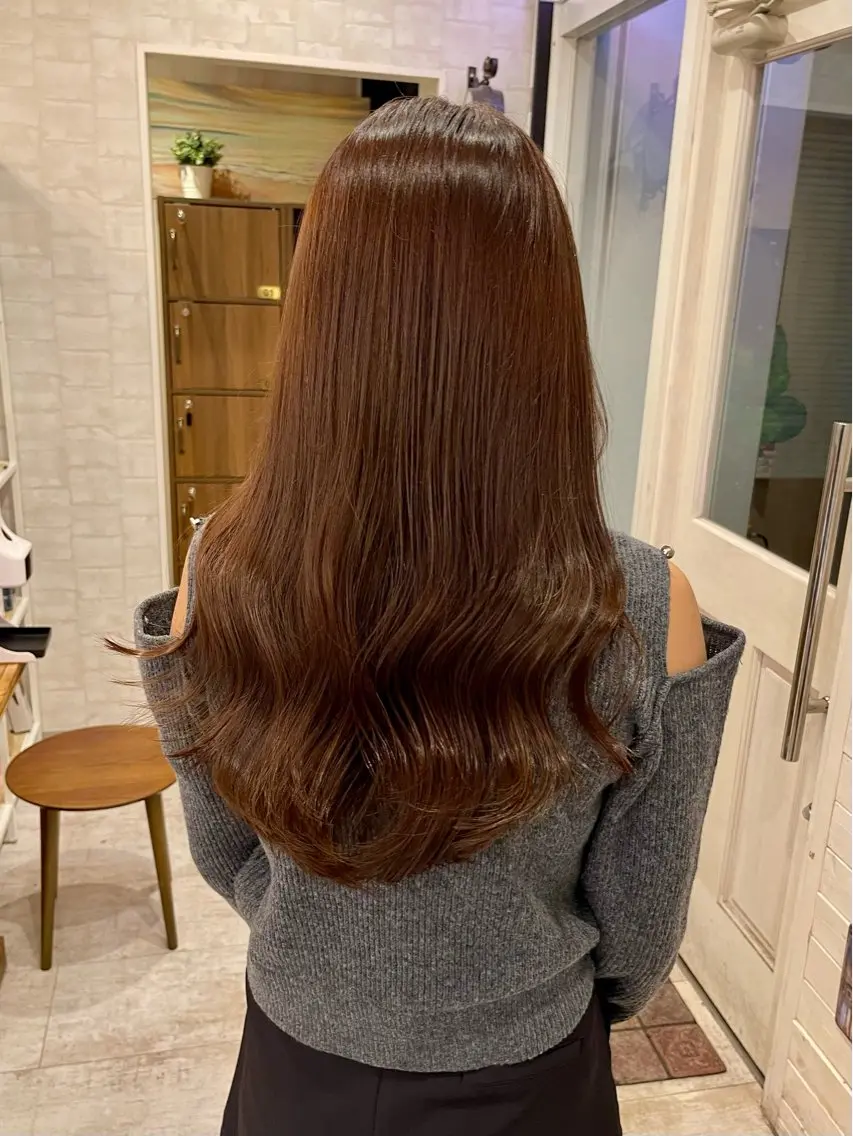ロング カラー 🍭透明感カラー 志賀拓海🍬🌈のヘアスタイル