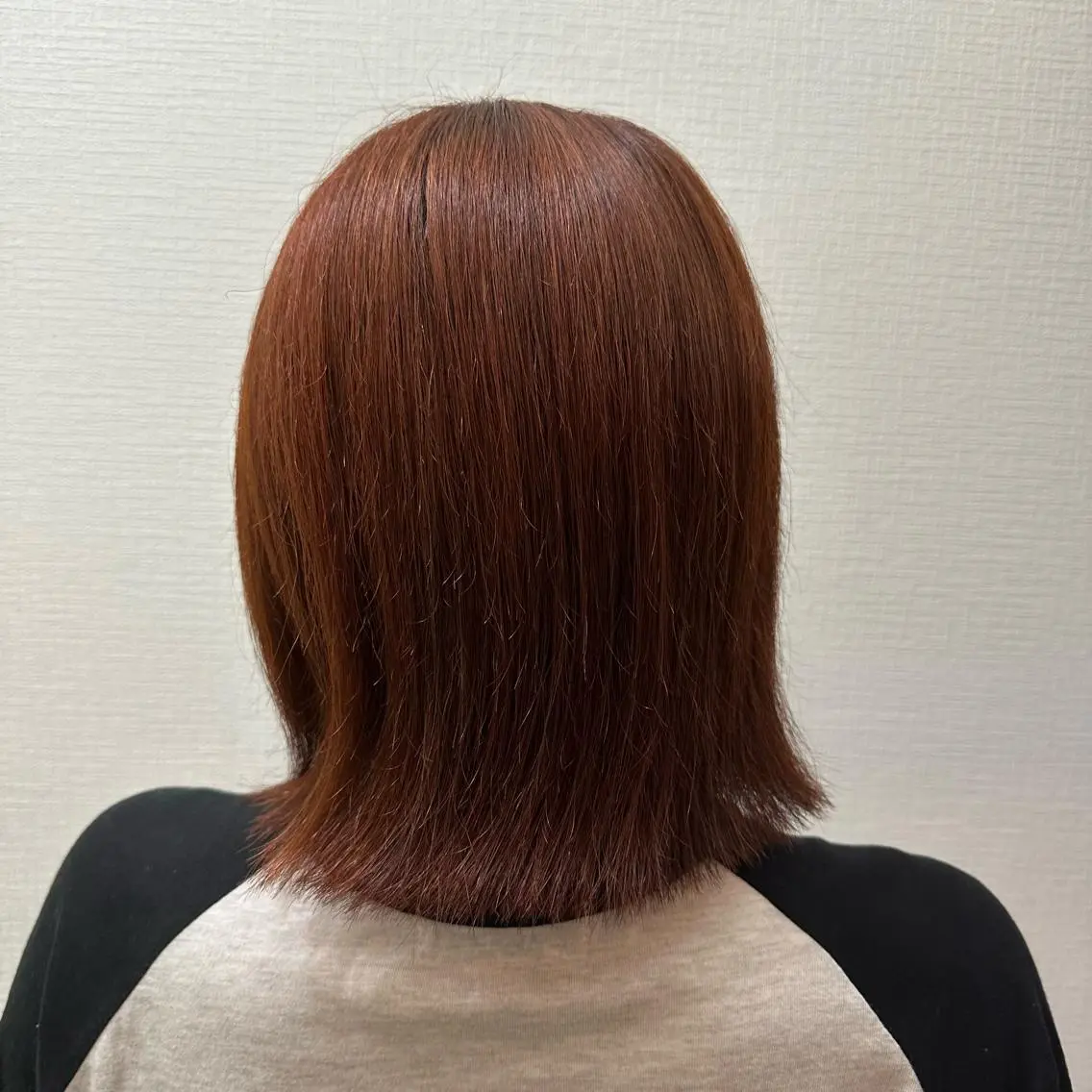 ミディアム カラー オレンジ 💜推しインナー カラー/菊池柊真💜のヘアスタイル