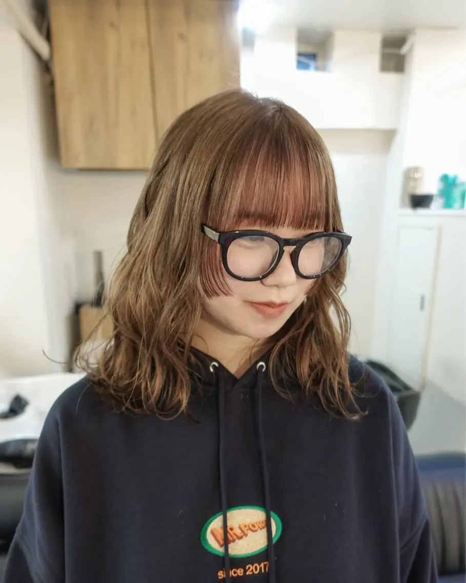 【🎗️2回目限定🎗️】ケアカラー+トリートメントの写真