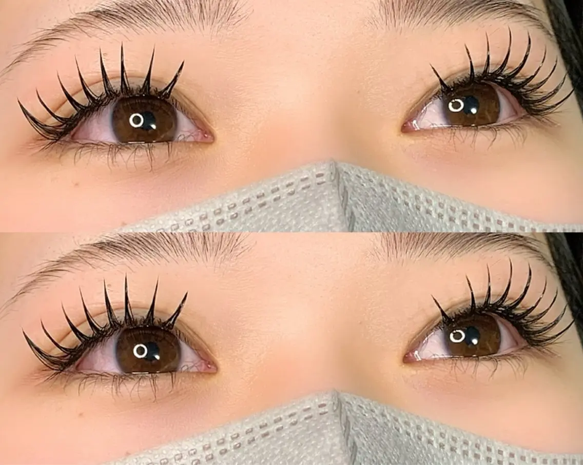 マツエク・マツパ フラットラッシュ Eyelash Salon IROのマツエク・マツパデザイン