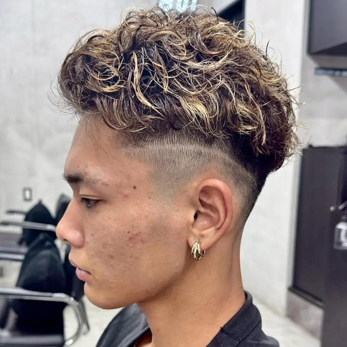 【🔥差がつくイメチェン】ツイスパ×ハイライトメッシュ+メンズカット¥25,000 →¥15,000ご新規様専用の写真