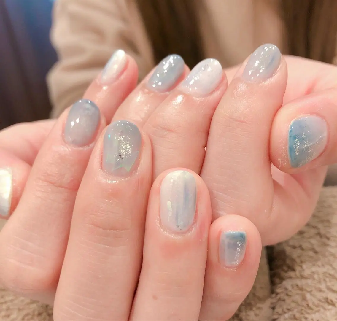 ネイル キラキラネイル BEBE BEAUTEのネイルデザイン