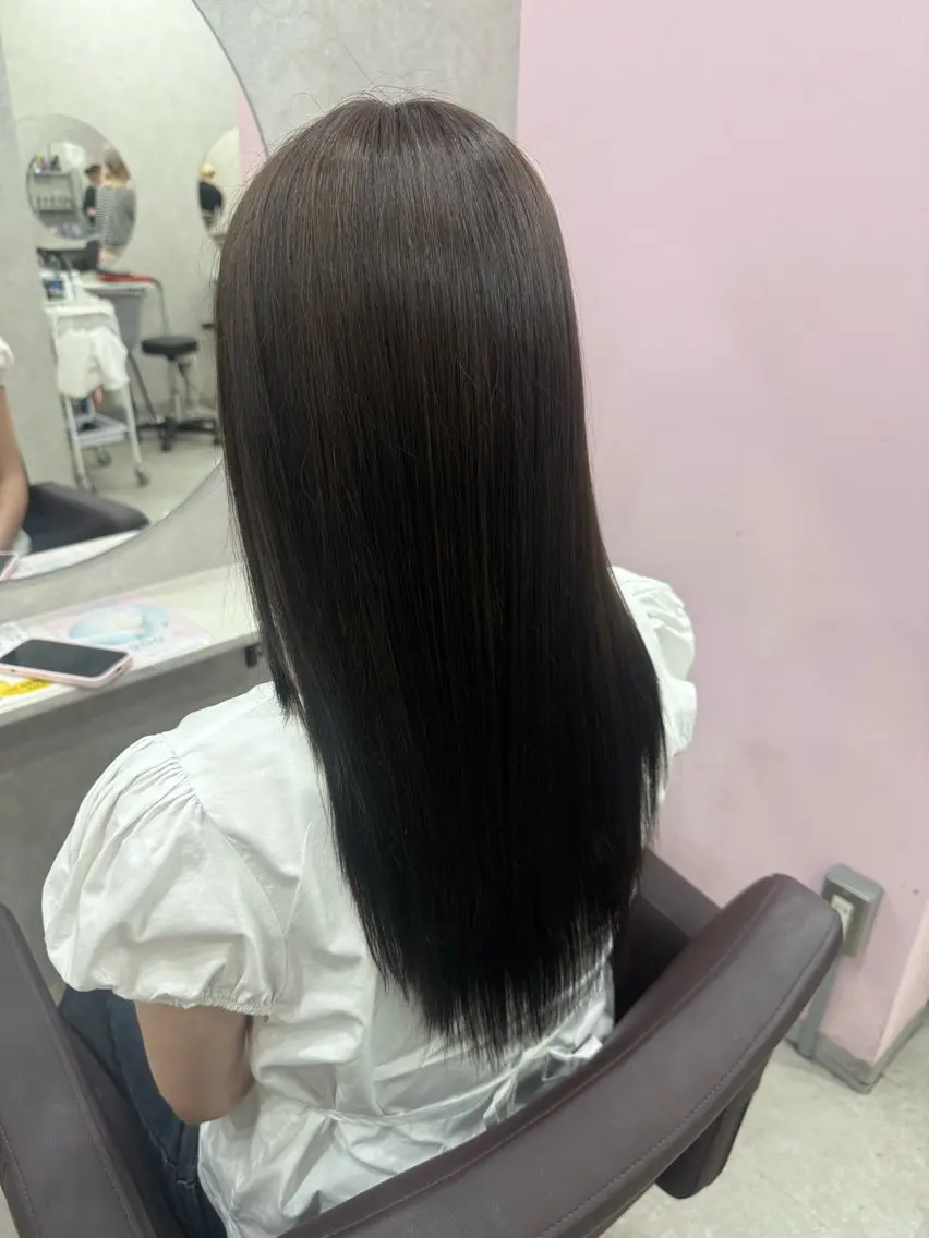 カラー 💙関 愛菜💙のヘアスタイル