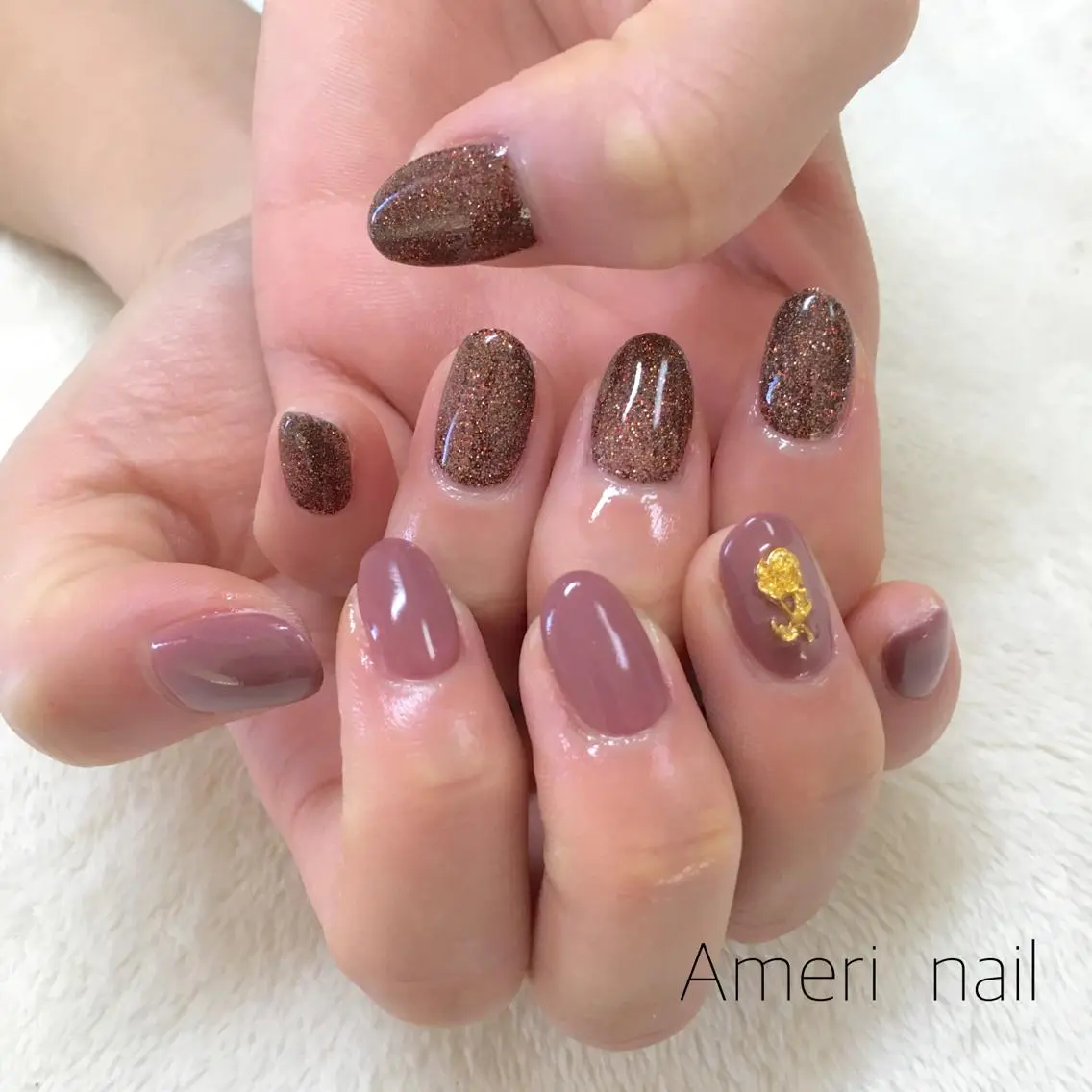 ネイル ハンドネイル Ameri nail /UKIのネイルデザイン
