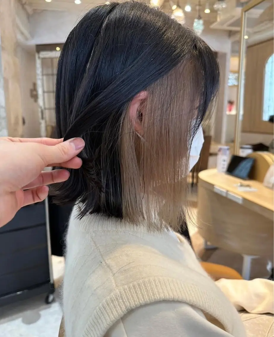 カラー 似合わせレイヤー 髪質改善/柴木琴愛のヘアスタイル