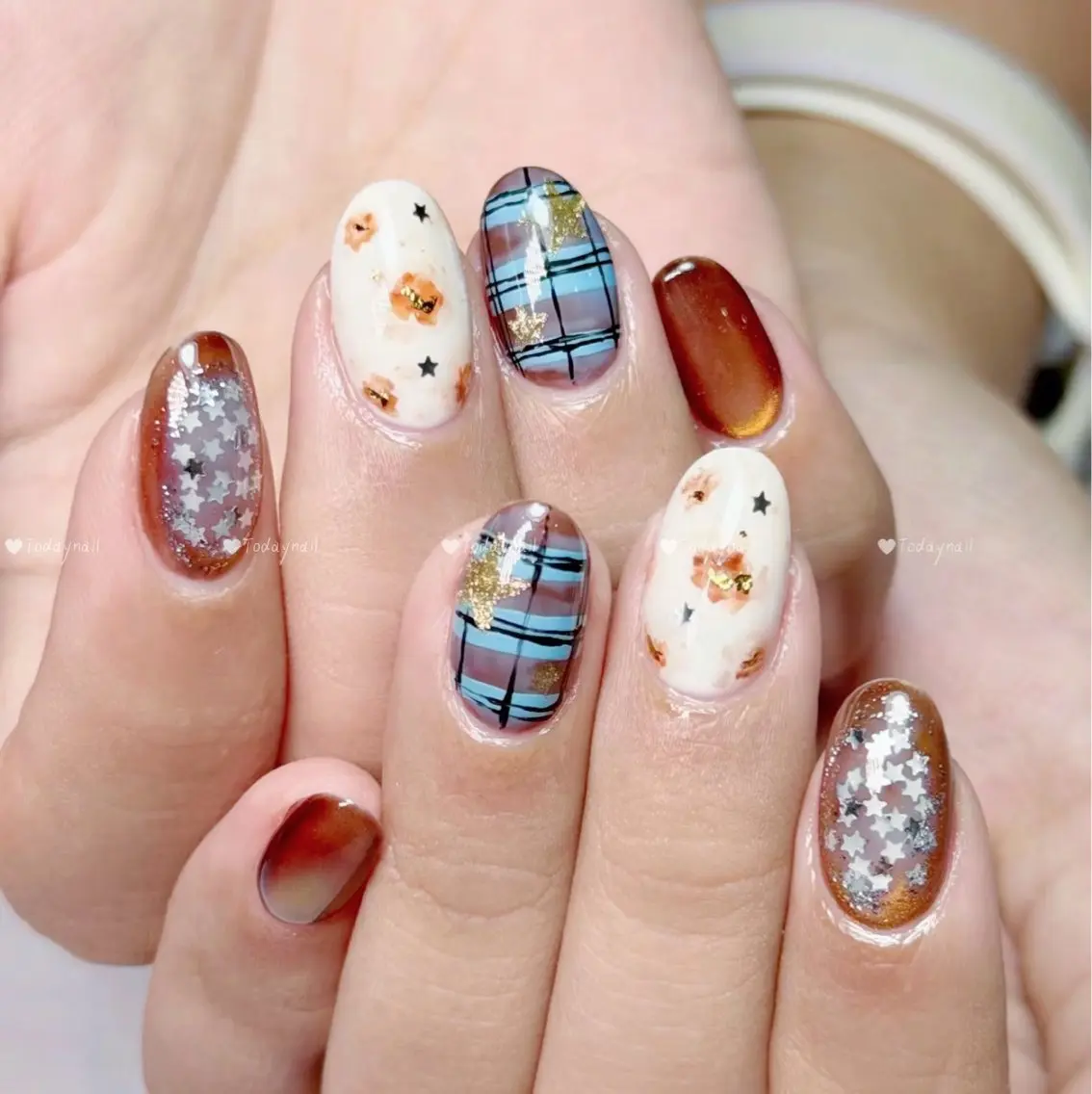 ネイル ハンドネイル 🎀Today nail💅のネイルデザイン