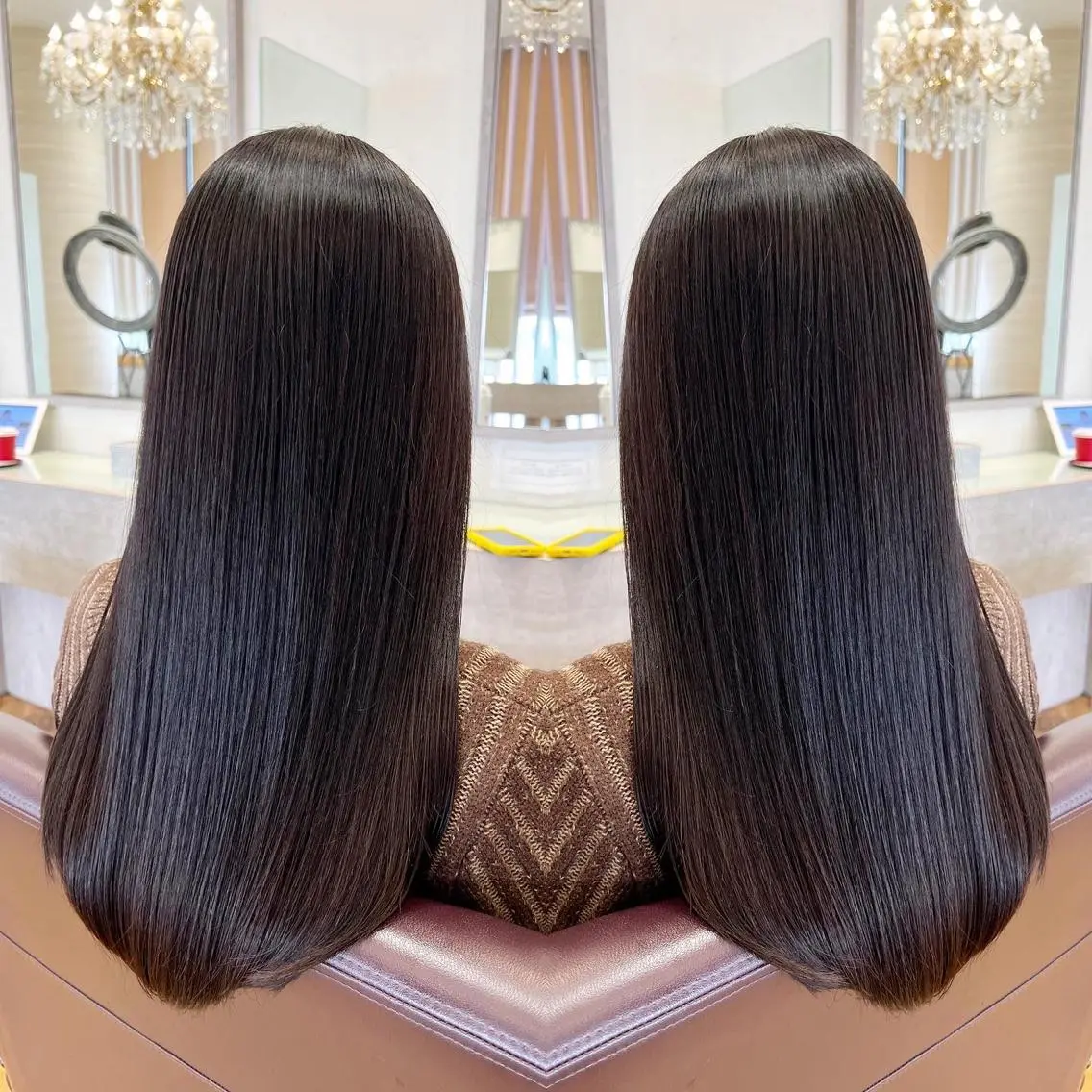 ロング カラー アクアカラー 髪質改善 トリートメント 🫧髪質改善×艶髪 🫧根本泰成🫧のヘアスタイル