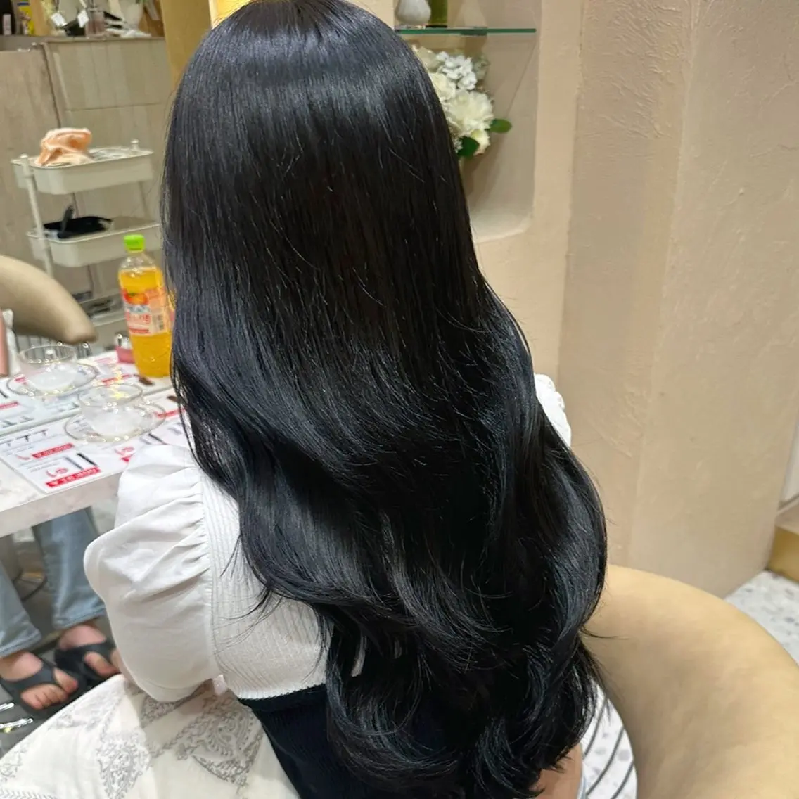 ロング カラー カット ヘアカラー トリートメント 酒井 里穂のヘアスタイル
