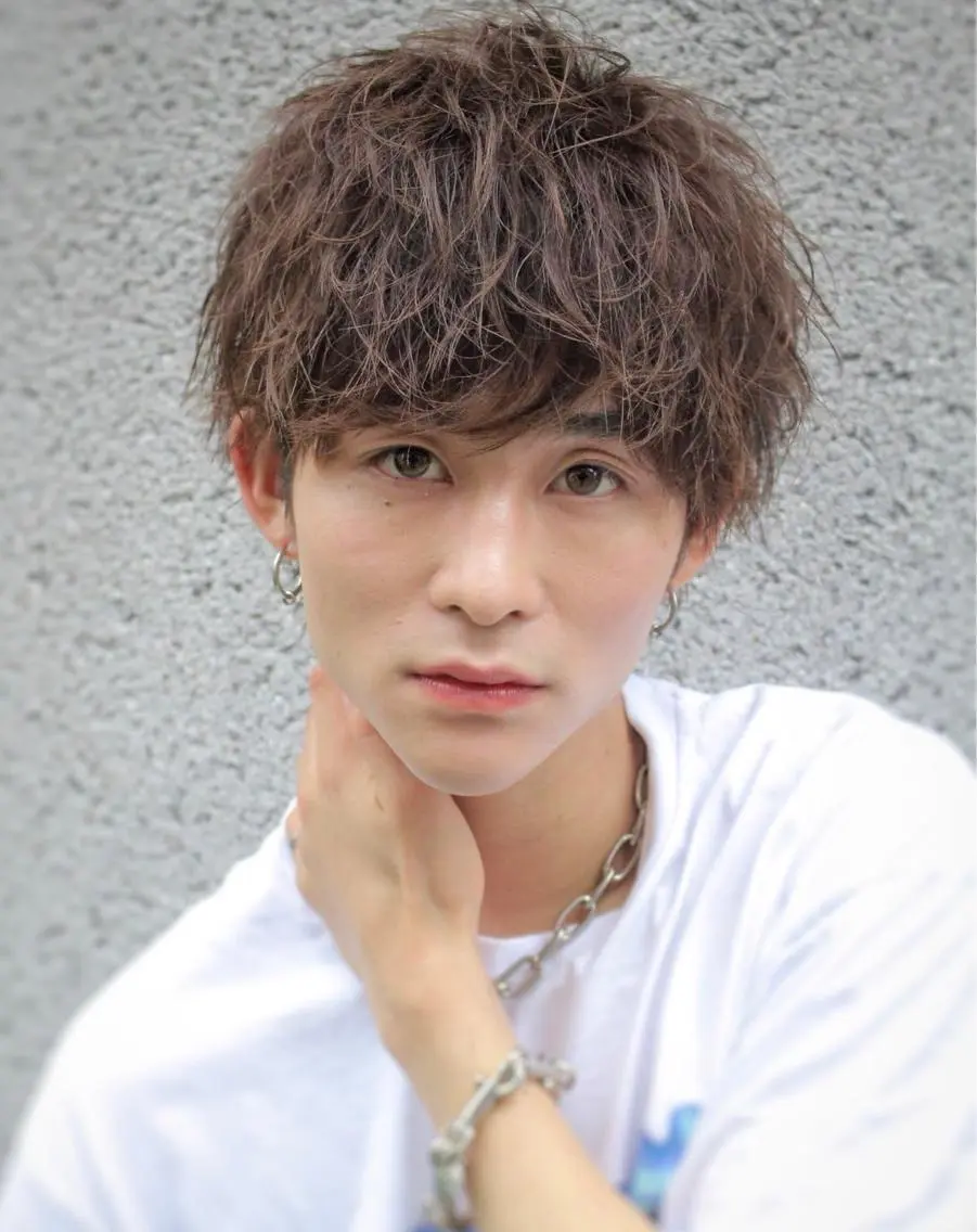 【メンズ限定🍀】ツイストパーマ💙＋に合わせカット💙＋炭酸スパ💙の写真