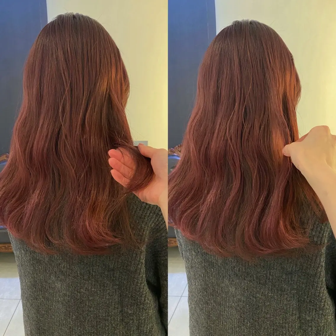 ロング カラー カット ヘアカラー トリートメント mai / linoah˚✧のヘアスタイル